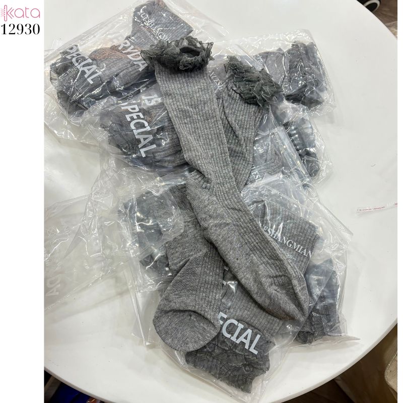 Tất ren mỏng phong cách JK,vớ ren Lolita cotton mùa xuân và mùa hè 12930