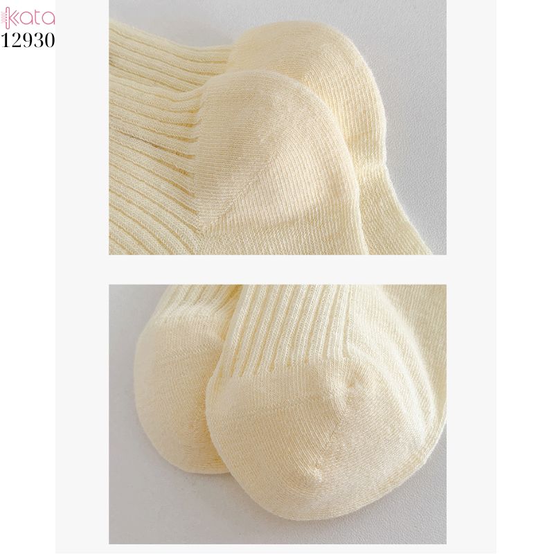 Tất ren mỏng phong cách JK,vớ ren Lolita cotton mùa xuân và mùa hè 12930