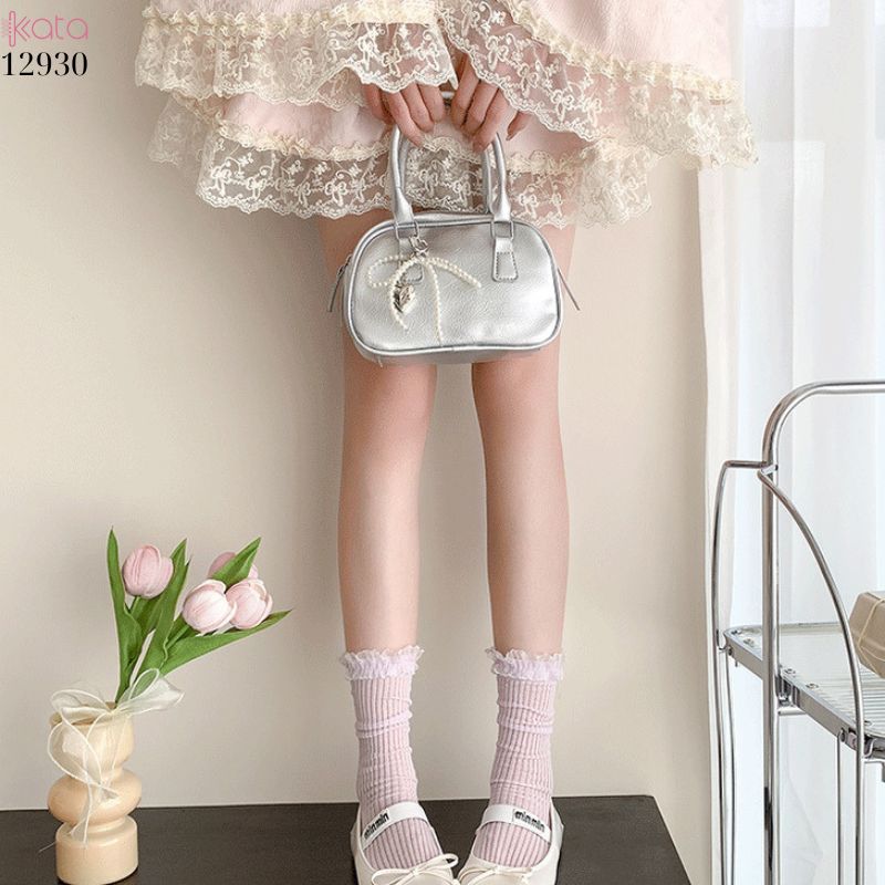 Tất ren mỏng phong cách JK,vớ ren Lolita cotton mùa xuân và mùa hè 12930