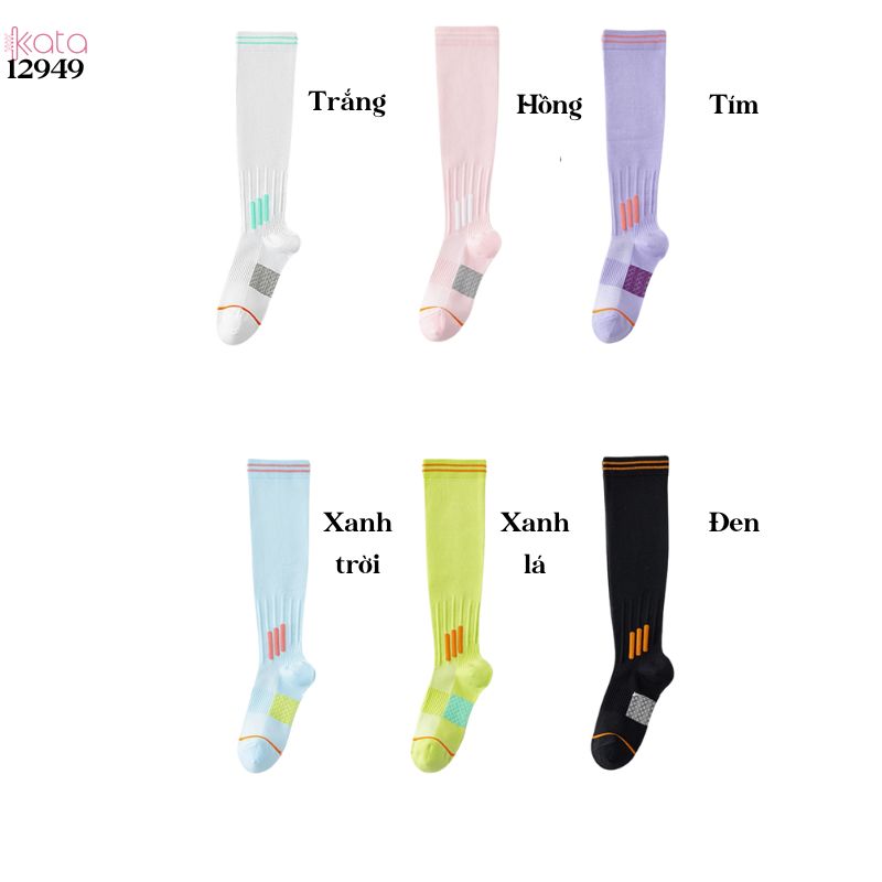 Tất thể thao chống trơn trượt,vớ bắp chân thể dục nhảy dây,Yoga Pilates 12949