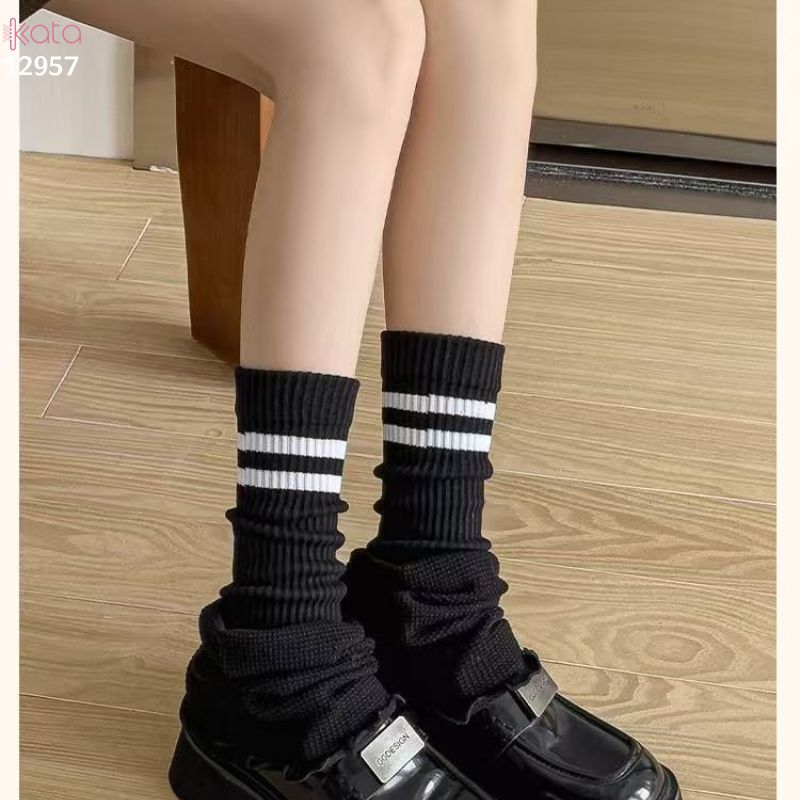 Ống tất dệt kim,vớ ống chân thu đông 12957