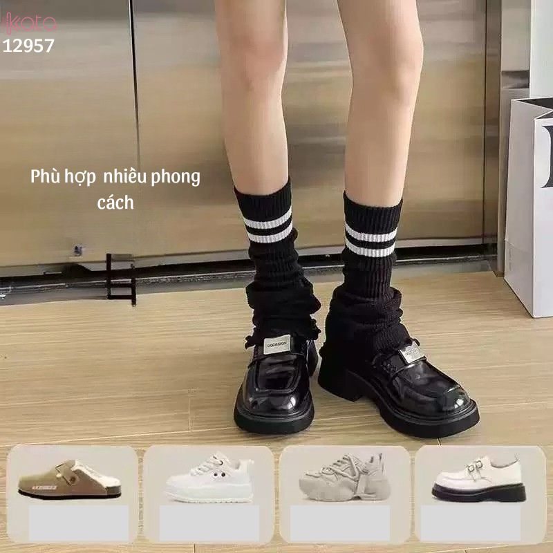 Ống tất dệt kim,vớ ống chân thu đông 12957