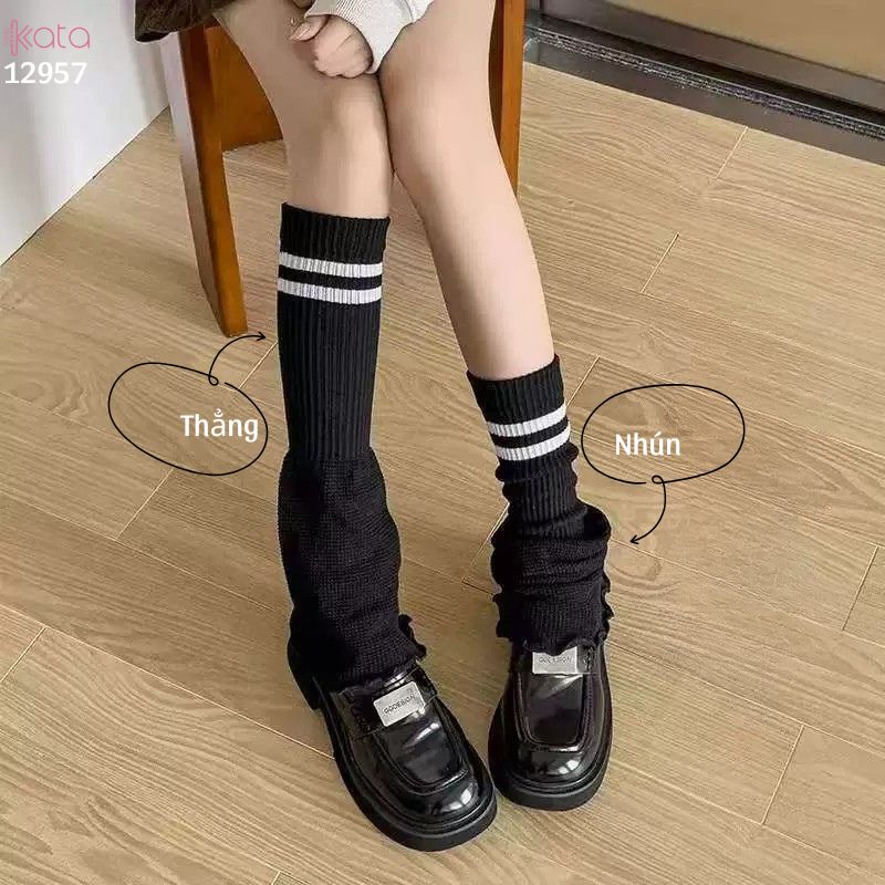 Ống tất dệt kim,vớ ống chân thu đông 12957