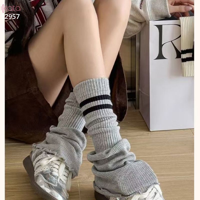 Ống tất dệt kim,vớ ống chân thu đông 12957