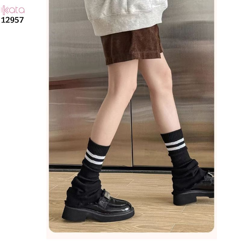 Ống tất dệt kim,vớ ống chân thu đông 12957