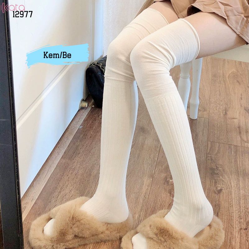 Tất qua gối JK,vớ qua gối thu đông JK 12977