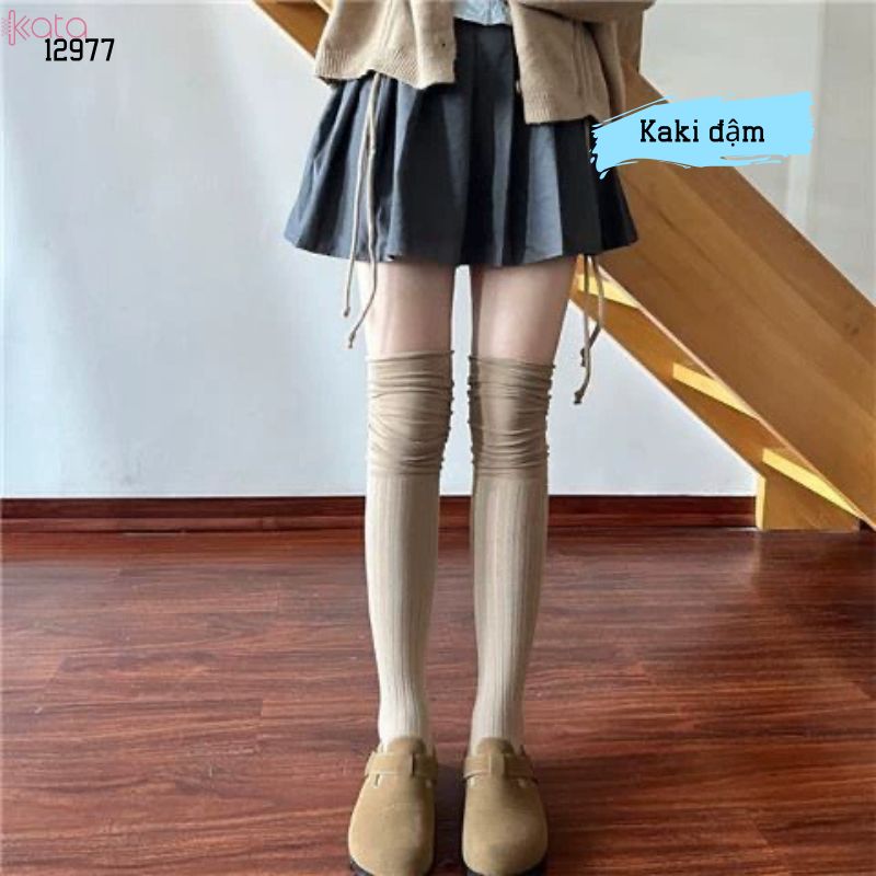 Tất qua gối JK,vớ qua gối thu đông JK 12977