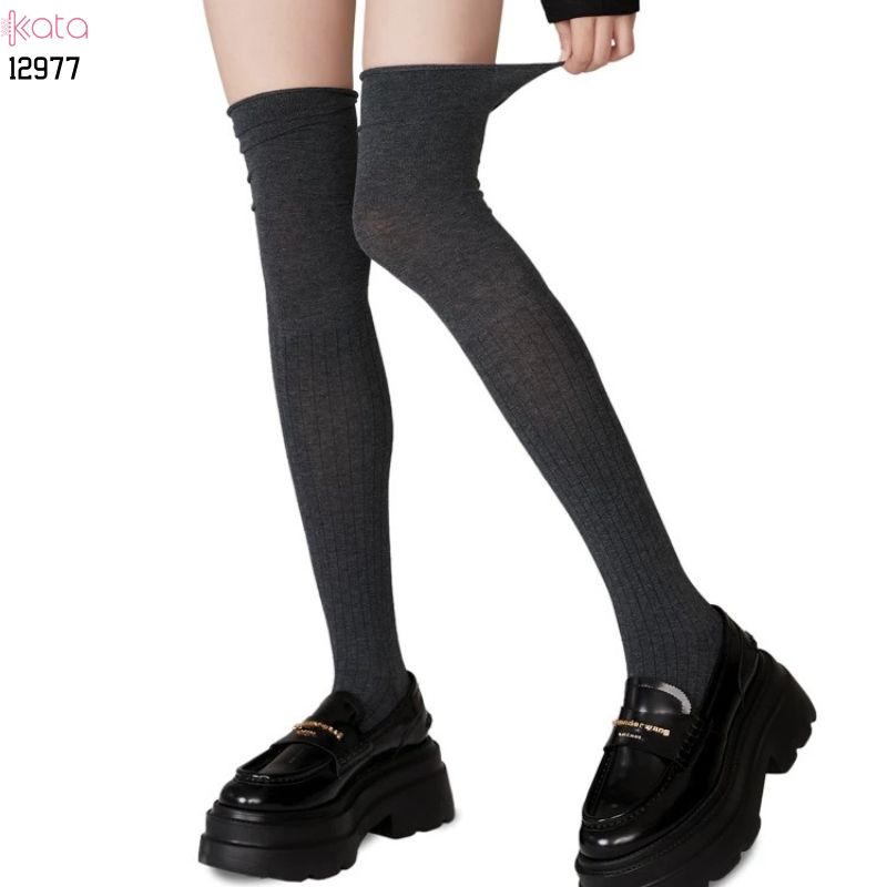 Tất qua gối JK,vớ qua gối thu đông JK 12977
