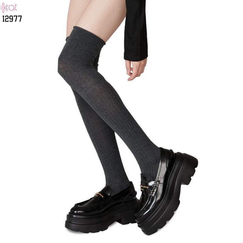 Tất qua gối JK,vớ qua gối thu đông JK 12977