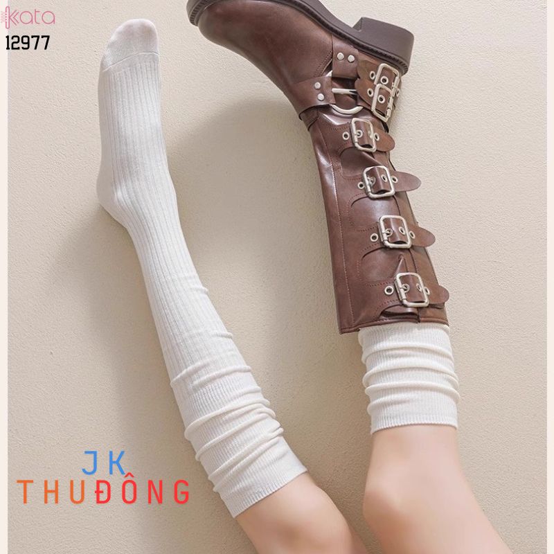Tất qua gối JK,vớ qua gối thu đông JK 12977