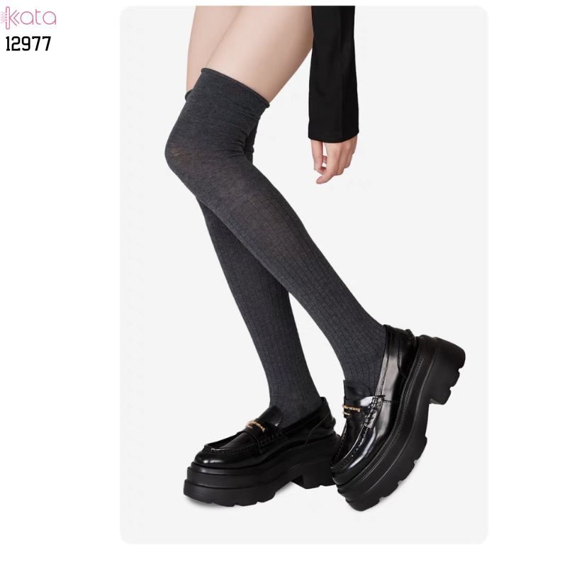 Tất qua gối JK,vớ qua gối thu đông JK 12977