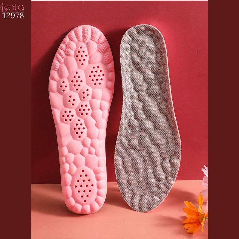 Lót giày massage thể thao đứng lâu mỏi,đàn hồi mềm dẻo thoáng khí và thấm hút mồ hôi 12980