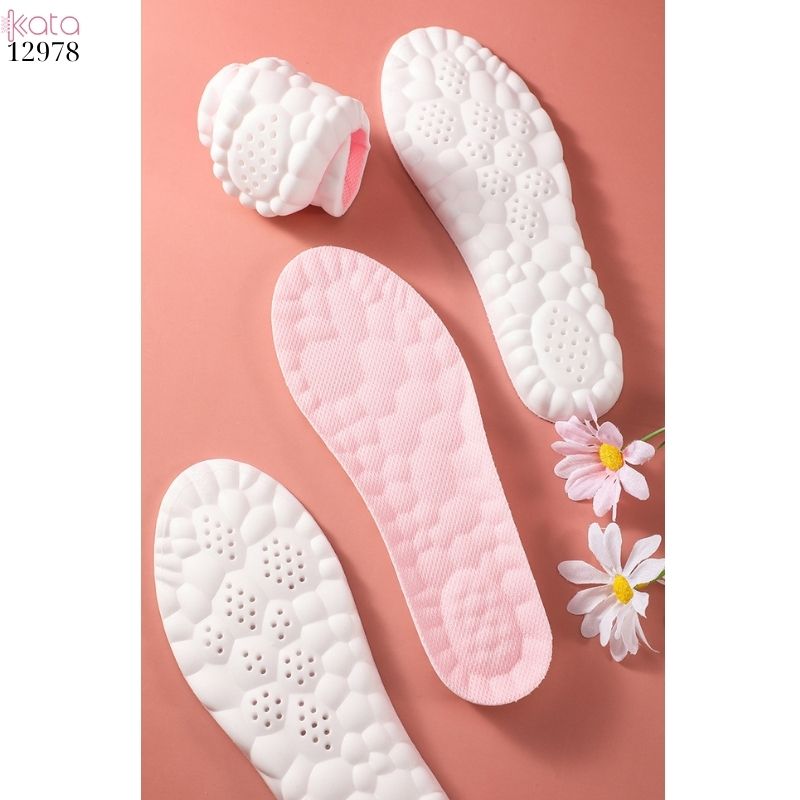 Lót giày massage thể thao đứng lâu mỏi,đàn hồi mềm dẻo thoáng khí và thấm hút mồ hôi 12980