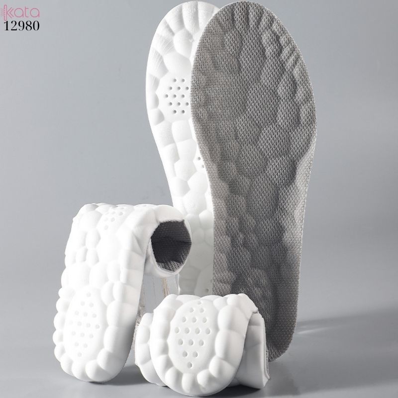Lót giày massage thể thao đứng lâu mỏi,đàn hồi mềm dẻo thoáng khí và thấm hút mồ hôi 12980
