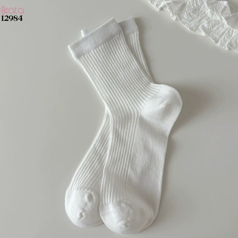 Tất bông mềm mịn,vớ mỏng xân hè thấm hút mồ hôi 12984