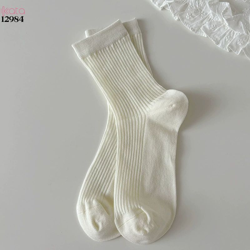 Tất bông mềm mịn,vớ mỏng xân hè thấm hút mồ hôi 12984