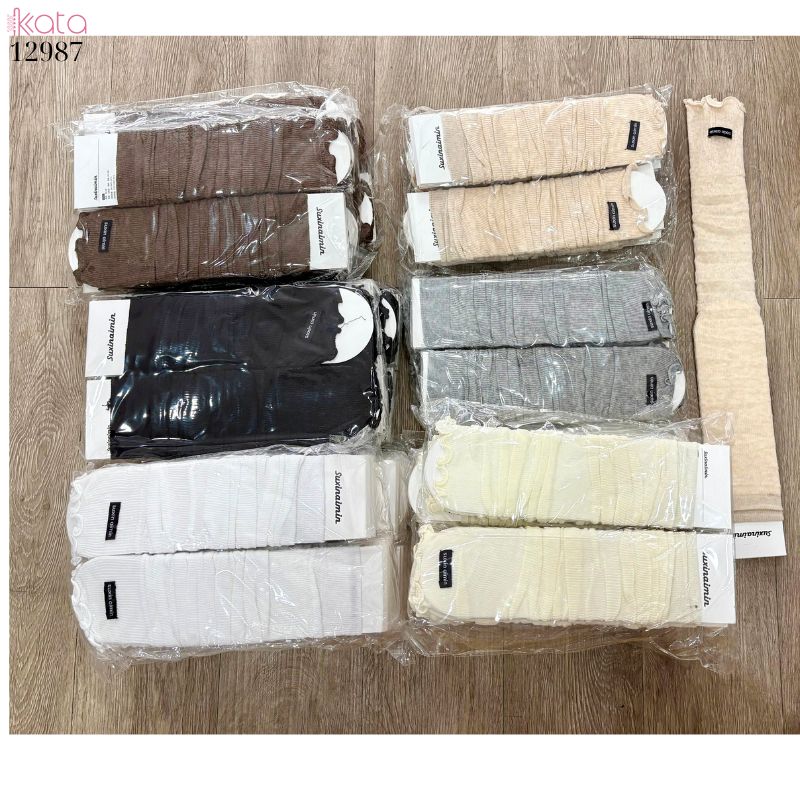 Ống tất mỏng thời trang,tất ống chân thon gọn mùa hè 12987