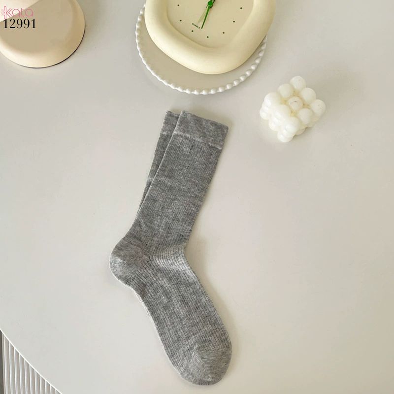 Tất bông mỏng ren mềm mịn phong cách ngọt ngào,vớ lưới JK nữ xuân hè 12991