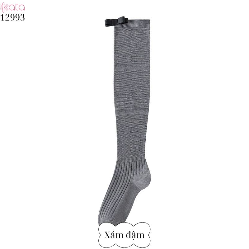 Tất ruy băng siêu mỏng vải bông mềm mịn,vớ bắp chân thấm hút mồ hôi thoáng khí 12993