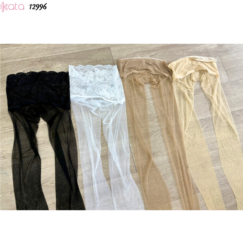 Quần tất đai ren cotton,nude, siêu mỏng, chống vướng, không tuột, vớ da lụa đen mỏng xuân hè nữ 12997