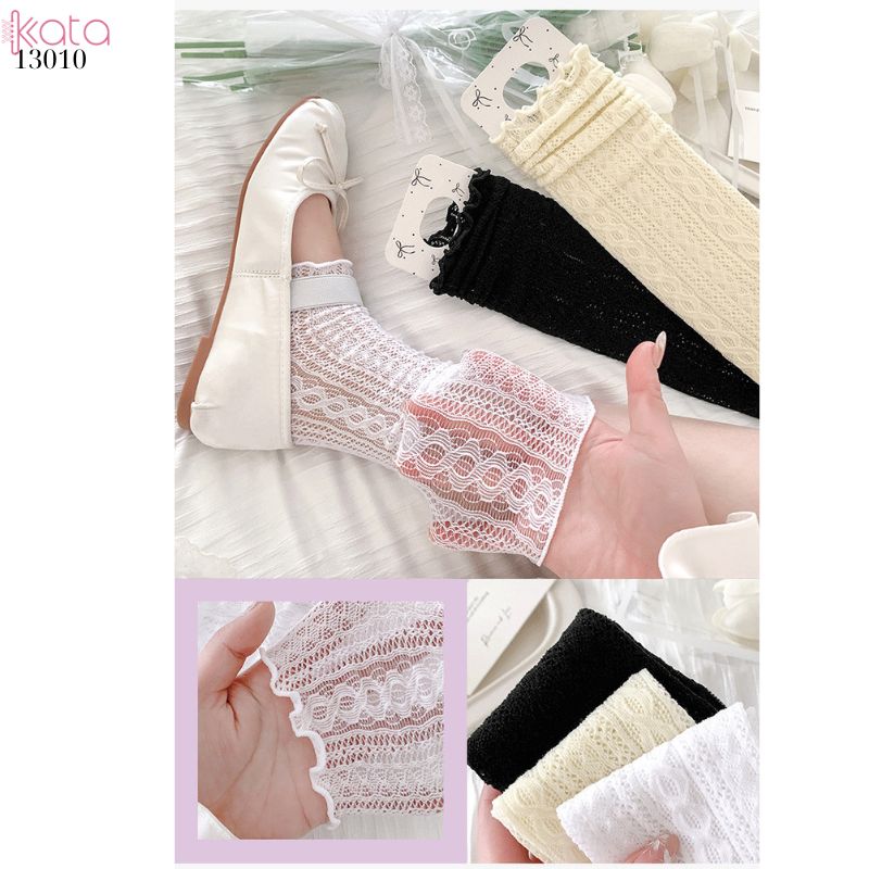 Ống tất thời trang lolita ,ống chân mỏng phong cách ballet 13010