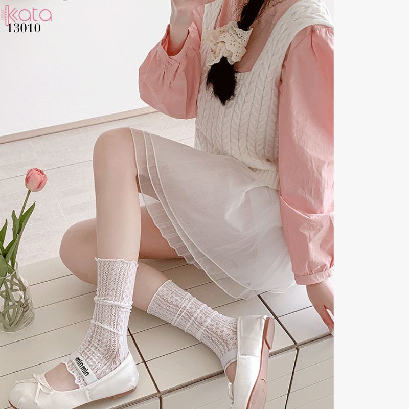 Ống tất thời trang lolita ,ống chân mỏng phong cách ballet 13010
