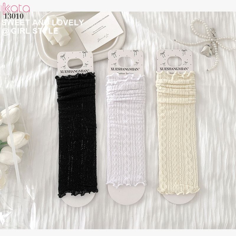 Ống tất thời trang lolita ,ống chân mỏng phong cách ballet 13010