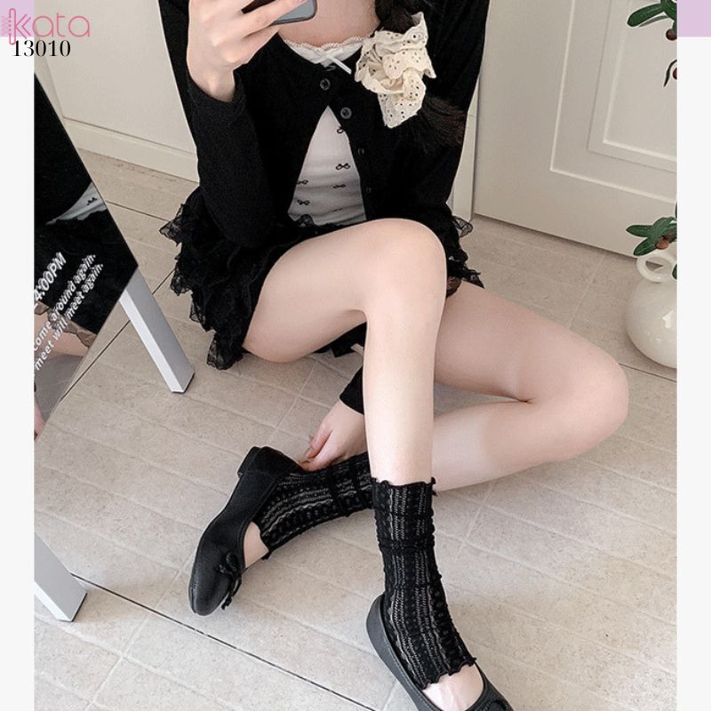 Ống tất thời trang lolita ,ống chân mỏng phong cách ballet 13010