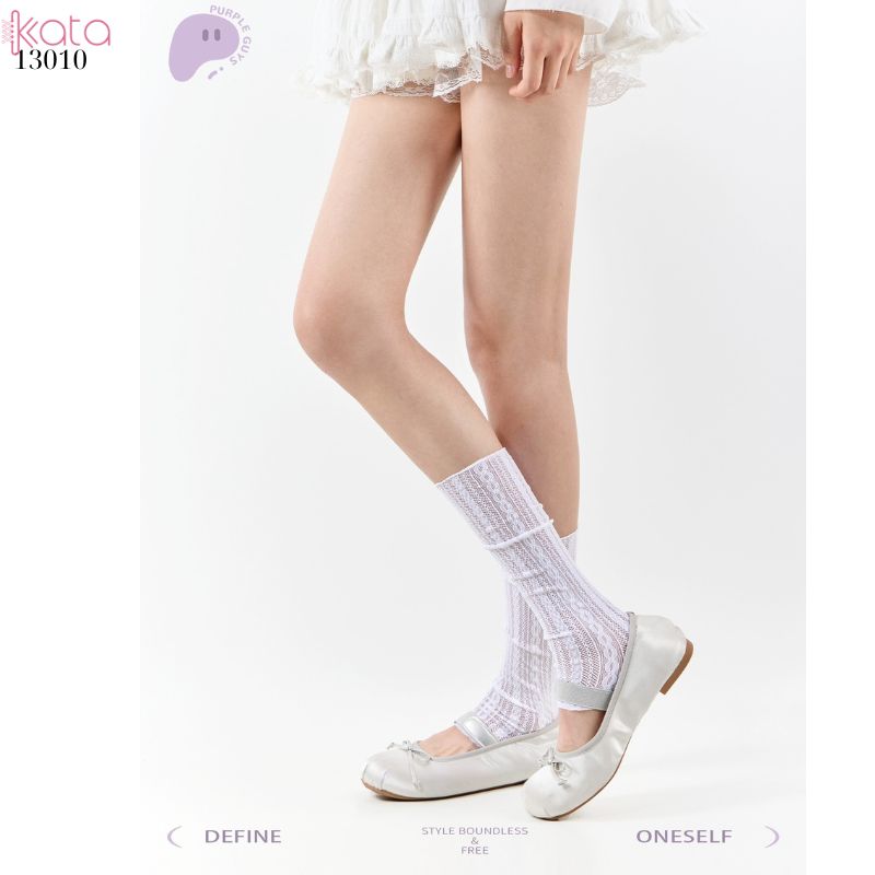 Ống tất thời trang lolita ,ống chân mỏng phong cách ballet 13010