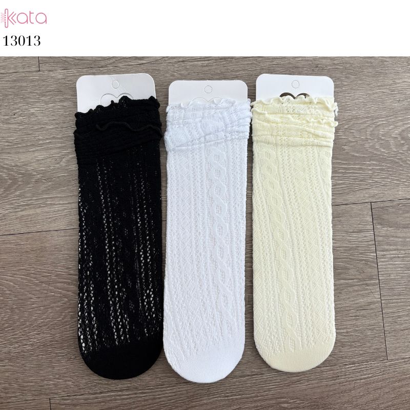 Tất mỏng ren lưới mùa hè,vớ giữa bắp chân phong cách lolita 13013
