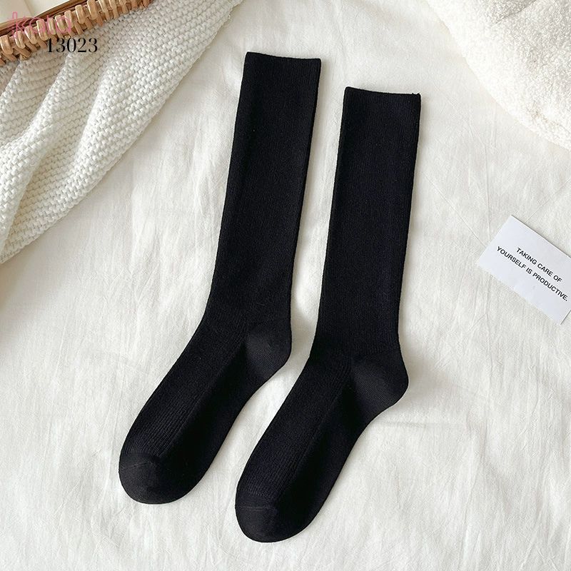 Tất bắp chân vải Cashmere chất lượng cao,vớ dày thu đông 13023