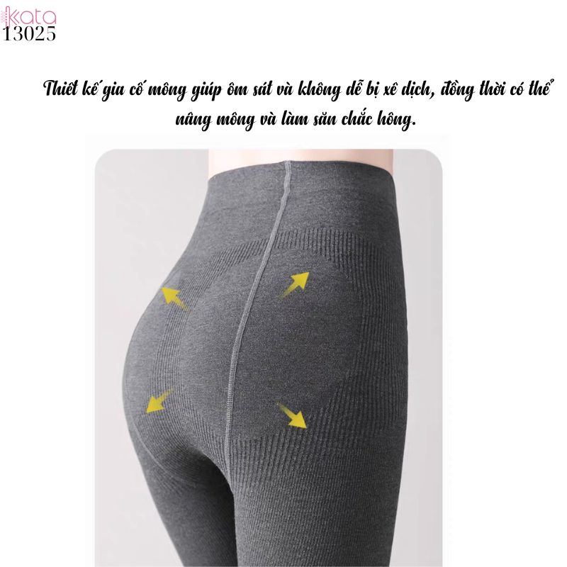 Quần cotton mỏng nâng mông và bụng giảm béo chân mùa xuân thu 13025