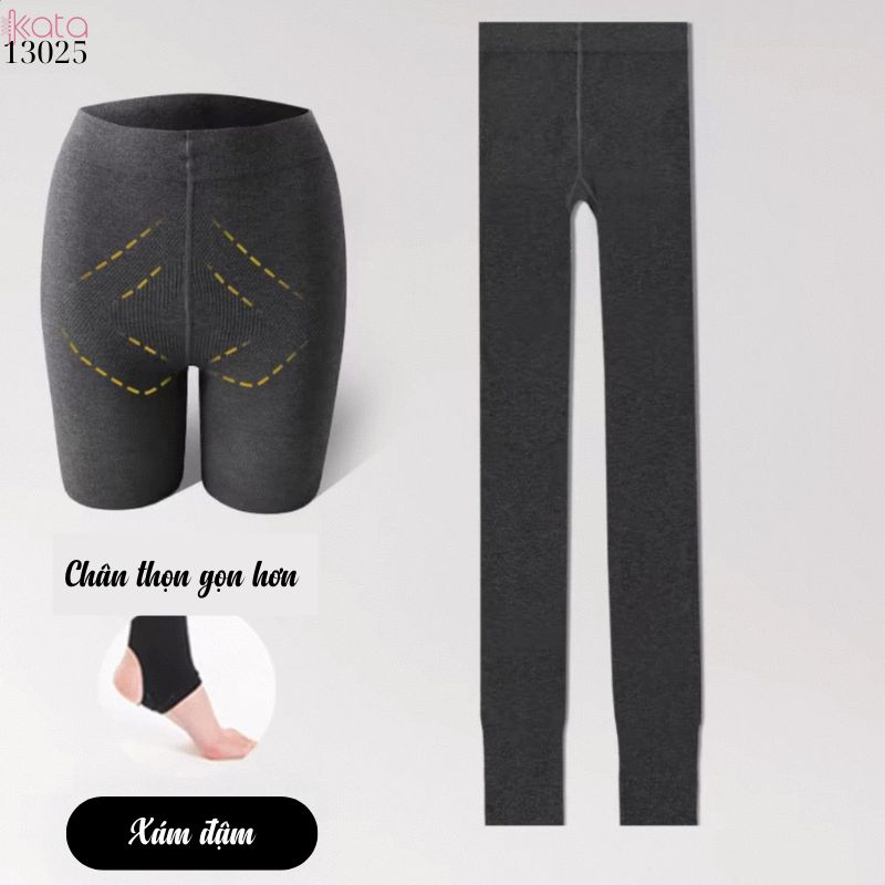 Quần cotton mỏng nâng mông và bụng giảm béo chân mùa xuân thu 13025