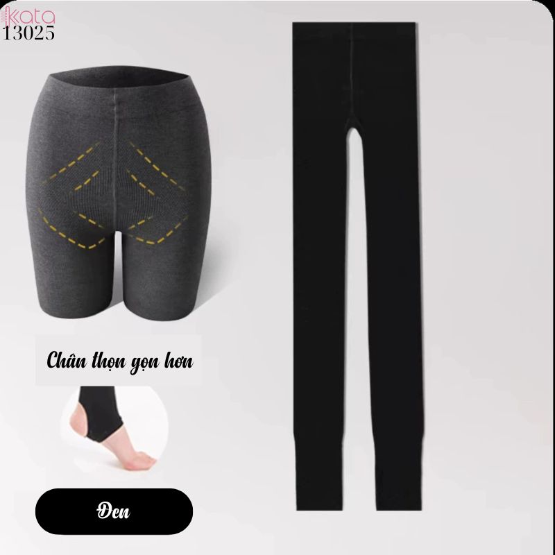 Quần cotton mỏng nâng mông và bụng giảm béo chân mùa xuân thu 13025