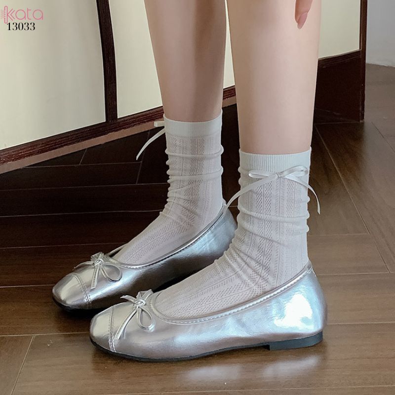 Tất lưới mỏng thoáng khí mùa hè,vớ nữ giữa bắp chân dễ thương 13033