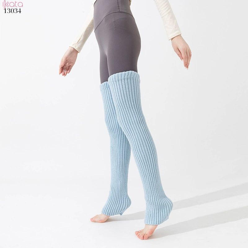 Ống tất sợi len dệt kim dài đan phẳng ấm áp, tất bắp chân yoga mùa thu đông dày của nữ 13034 Ống tất sợi len dệt kim dài đan phẳng ấm áp, tất bắp chân yoga mùa thu đông dày của nữ 13034