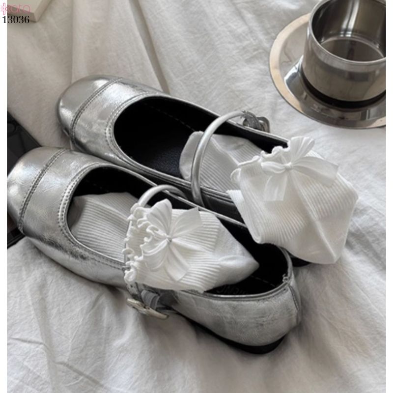 Tất nơ ren thoáng mát mùa hè,vớ ngắn nữ dễ thương 13036