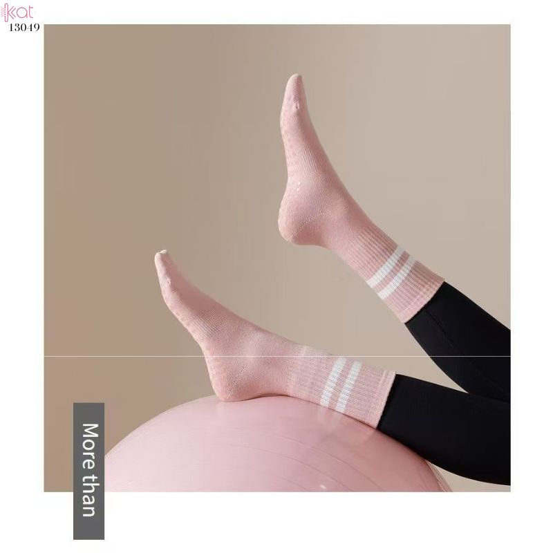 Tất Yoga chống trượt, vớ Pilates thể dục thể thao chạy nhảy dây 13049