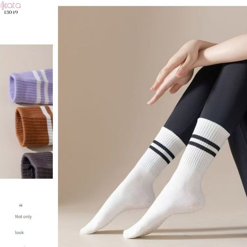 Tất Yoga chống trượt, vớ Pilates thể dục thể thao chạy nhảy dây 13049