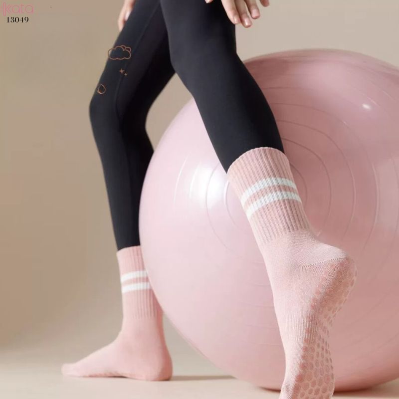 Tất Yoga chống trượt, vớ Pilates thể dục thể thao chạy nhảy dây 13049