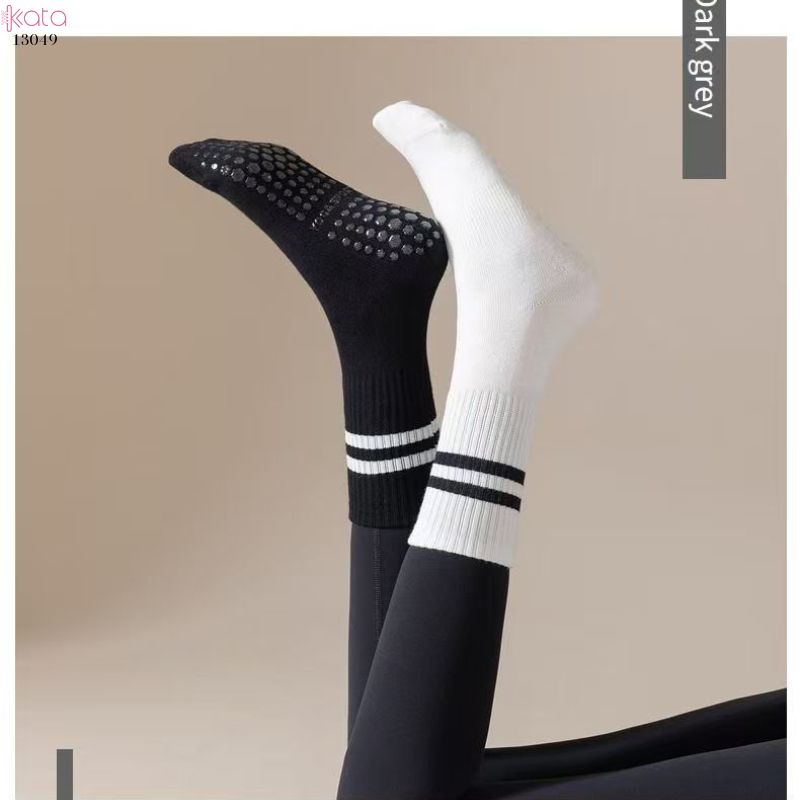 Tất Yoga chống trượt, vớ Pilates thể dục thể thao chạy nhảy dây 13049