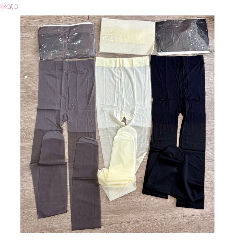 Quần tất lưới lụa hình kim cương mỏng mùa thu co giãn cao 13057