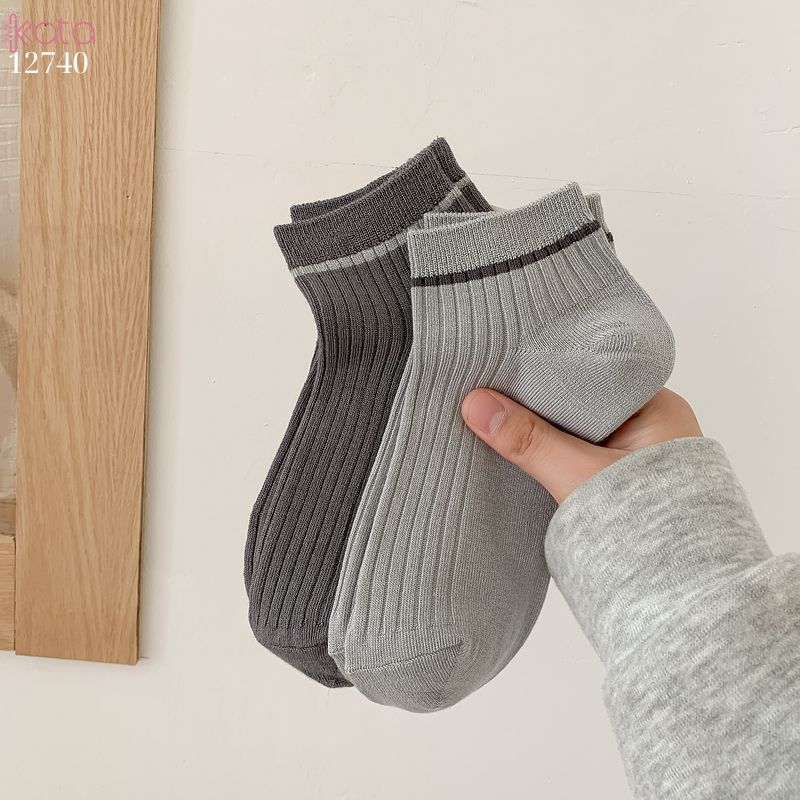 Tất vớ Nam chất liệu sợi tre thấm hút mồ hôi,tất thuyền vô hình,không đường may 12740