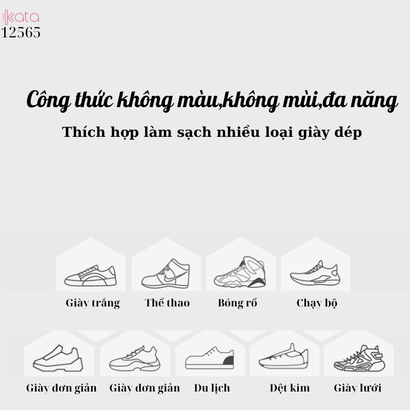 Khăn làm sạch giày thể thao dùng 1 lần,tẩy vết bẩn nhanh chóng 12565