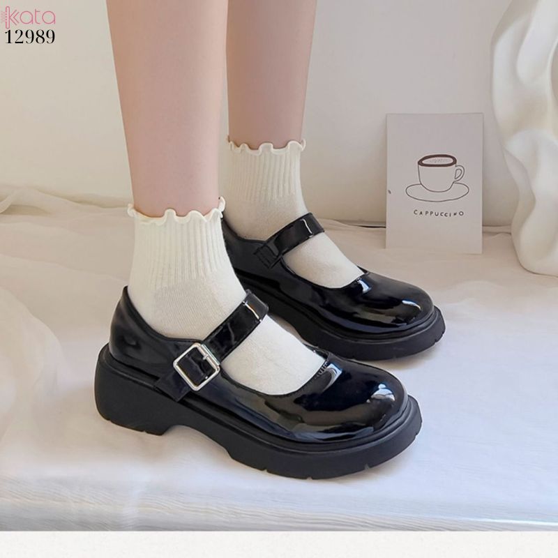Tất cổ ngắn viền nấm dễ thương,vớ vải bông mềm mịn mùa hè 12989