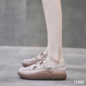Giày lưới thoáng khí khóa dán Velcro phong cách Hàn Quốc nữ 11834