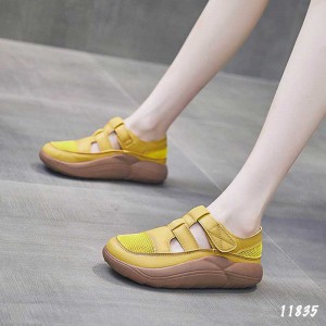 Giày lưới thoáng khí khóa dán Velcro phong cách Hàn Quốc nữ 11835