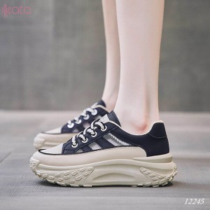 Giày nữ thoáng khí mùa hè ,tăng chiều cao,giày dạo phố phong cách Hàn Quốc 12245