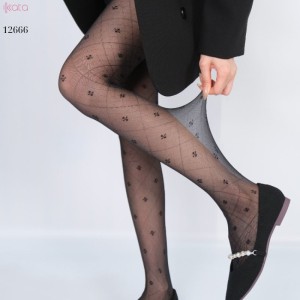 Quần tất legging siêu mỏng 5D,tất vải lụa cỏ bốn lá 12666