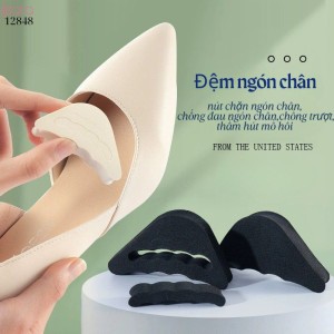 Đệm ngón chân,nút chặn ngón chân, chống đau ngón chân,chống trượt,thấm hút mồ hôi 12848
